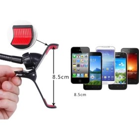 Resim Mbois Akrobat Telefon Tutucu Oynar Başlıklı Kutusuz Siyah 