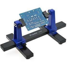 Resim Proskit Sn-390 Metal Pcb Tutucu Bord Tutucu Dönebilen Mengene 
