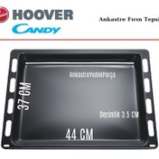 Resim Candy Hoover Uyumlu Ankastre Fırın Emaye Tepsi 44X37 Cm - 389464099 
