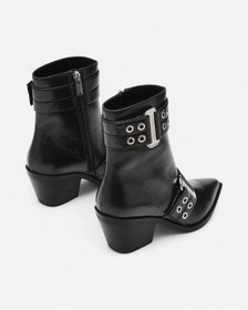 Resim Steve Madden Splurge Blk Crınkle Kadın Siyah Topuklu Bot Splurge 