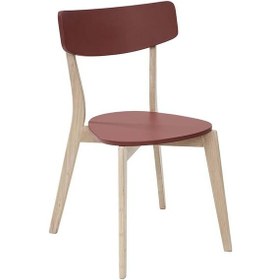 Resim Vitale Eleen Ahşap Sandalye Gül Kurusu Ms.sa040 