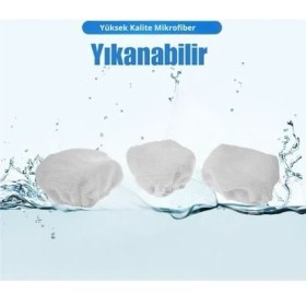 Resim Daders Home Buharlı Temizlik Makinesi Cam Bezi 3'lü, Ksc 4211, CB02A ile Uyumlu 