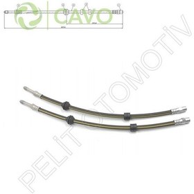 Resim Golf 3 Ön Fren Hortumu 1h0611701 1992-1998 