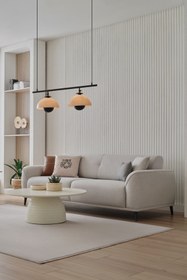 Resim Enza Home Cante Koltuk Takımı - Krem 