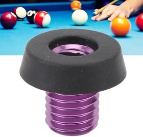 Resim Bilardo Alt Fiş Koruyucu Kılıf Billiard Alt Kapak Alüminyum Kauçuk Bilardo Aksesuar Toz Geçirmez Vidalı Snooker Eğitimi Için 