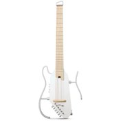 Resim Donner Hush-i Pro Elektro Akustik Gitar (Beyaz) 