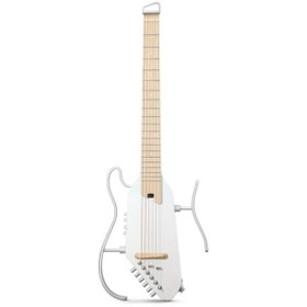 Resim Donner Hush-i Pro Elektro Akustik Gitar (Beyaz) 