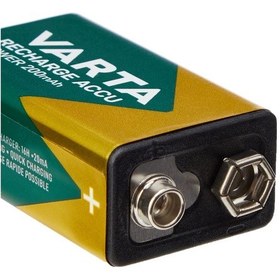 Resim Varta 56722 9V 200 mAh Şarjlı Pil 2'li + Power-Xtra PX200 A-AAA ve 9V USB Pil Şarj Cihazı 