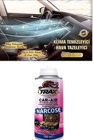 Resim TRAX Klima Fresh Temizleyici Klima Bombası Koku Giderici Bomba Narcose 