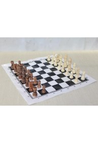 Resim Ahşap Satranç Taşı 10 cm ALK4017 