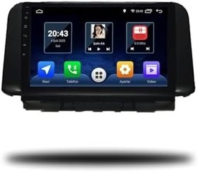 Resim MarTechno Android Multimedya 4GB RAM 64GB Hafıza Hyundai Kona 2019-2022 ile uyumlu 