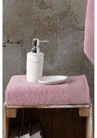 Resim Varol Royal Serisi 2 Li Havlu Seti 50x90 & 90x150 Cm, 500 Gsm Premium Gülkurusu 