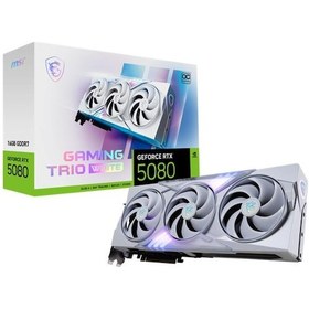 Resim Msı Geforce Rtx5080 16g Gamıng Trıo Oc Whıte 16gb Gddr7 256bıt 1x 