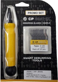 Resim Cp Grat-Ex 10 Parça Çapak Alma Raspa Seti Promo Set 1 