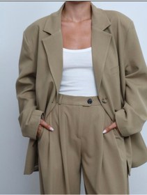 Resim Aec Prive Kadın Blazer Ceket Pantolon Takım - Yeşil / S / Kadın / Kız 