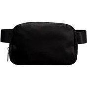 Resim Skycity Siyah Nylon Su Geçirmez Spor Çanta - 1l Hafif Bel Çantası, 19x12.7x5.5cm, Telefon Ve Anahtar Taşıma, Serbest El Kullanımı Çok Renkli 