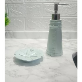 Resim Bosphorus 2'li Banyo Seti Deniz Feneri Mavi Model 