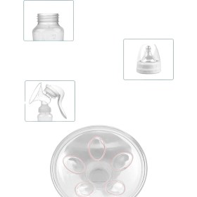 Resim Fantastik Store Taşınabilir Manuel Göğüs Pompası Ayarlanabilir Vakumlu 180 ml Şişeli - Lisinya 