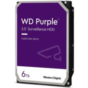 Resim WESTERN DIGITAL PURPLE WD60PURZ/WD62PURZ 6 TB SATA 6GB/S 7/24 GÜVENLİK HARDDISK Diğer