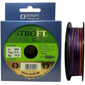 Resim Stroft Gtp Typ E 300mt E6 0.22mm İp Misina Multi Color 