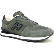 Resim Hammer Jack Gri Lacivert Sneakers Bağcıklı Spor Ayakkabı 