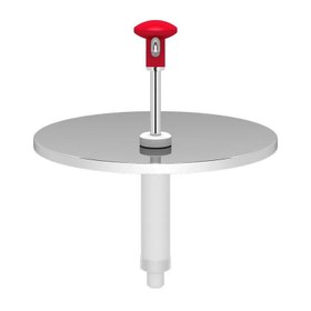 Resim Kalando KD-010 Basmalı Sos Pompa Ünitesi, 9-10 L Kovalar ile Uyumlu, 28.5 cm, Kırmızı 