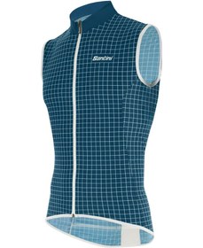 Resim Santini Nebula Büyük Beden Erkek Rüzgarlık Yelek 1W54275NEBUL - MAVİ / 3XL 