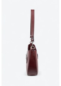 Resim Silver Polo Sp1251 Kadın Omuz Çantası Düz Bordo-bordo 