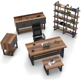 Resim Robin Home Vivaldi Abcde Ofis Büro Masa Takımı Barok 