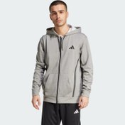 Resim Adidas Game & Go Team Issue Full-Zip Kapüşonlu Erkek Eşofman Üstü JC5697 (JC5697) 