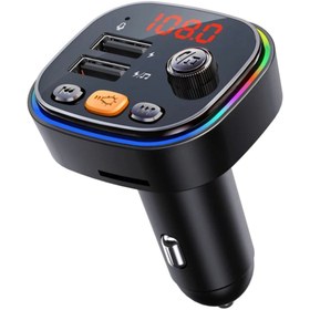 Resim ROSEPREMİUM Araç Fm Transmitter Bluetooth Usb Mp3 Sd Kart Çakmaklık Girişli C20 