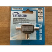 Resim Skymaster Tv Antenleri 2 Yollu Dağıtıcı Koaksiyel Kaplin 