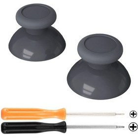 Resim Ns Switch Pro Denetleyici İçin Yıldız Tornavidalı Klasik Gri-extremerate Çift Renkli Joystick Thumbsticks Og 