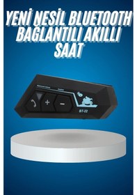 Resim Universal Bluetooth Kask Kulaklığı Intercom 5.0 Bluetooth Android Ve İos Uyumlu 