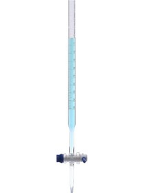 Resim Cam Büret 25 Ml 0.10 Ml Taksimat Teflon Musluk-Classa Sertifikalı 