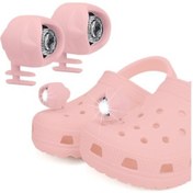 Resim 2 Adet Ipx5 Su Geçirmez Led Terlik Lambası Pembe 