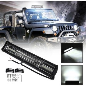 Resim 180W 60 Combo Led Delici&Yayıcı Off Road Lambası Projektör 31Cm 