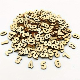 Resim 208 Parça 8 Set 26 İngilizce Alfabe Harf Ahşap Numara Ev Dekoratif Sanat El İşi Mutfak Eşyası 