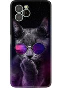 Resim Oukitel C21 Pro Kılıf Silikon Desen Özel Seri Carisma Cat 1607 