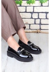 Resim Pierre Cardin 55223 Casual Makosen Loafer Kadın Ayakkabı 867800000755 01 Siyah Siyah 