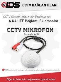 Resim Ids - Cctv Kamera Mikrofonu - Ses Ayarlı - Anfili 