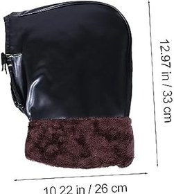 Resim ULTECHNOVO 1 Çift Araba Gidonu Eldiveni Sıcak Eldivenler Motosiklet Gidonu Eldivenleri Kar Motoru Sürüşü İçin 