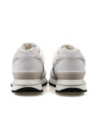 Resim New Balance 574 Unisex Sneaker Günlük Spor Ayakkabı Krem Krem 