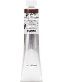 Resim Schmincke Akademie Öl Color Yağlı Boya 200 Ml Seri 1 612 Burnt Umber Karışık, Çok Renkli 