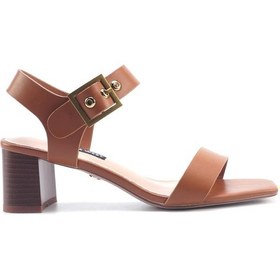 Resim Nine West Gella 5fx Taba Kadın Topuklu Sandalet 000000000101928820 Taba 