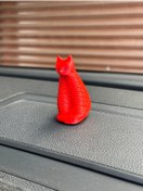 Resim 3dbaydesign Yeni Trend Sallanan Kedi Torpido Aksesuarı (kırmızı ) 
