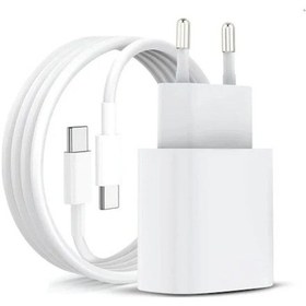 Resim 35w Gan Gerçek Güç Apple iPhone 15/16/17 Pro/pro Max Uyumlu Hızlı Type-c Adaptör+type-c Typec Kablolu Şarj 