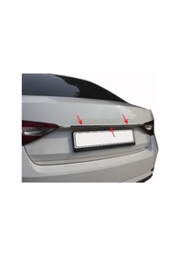 Resim Skoda Süperb 15-2021 Bagaj Çıtası Plakalık Üstü Krom Süper B Pasl 