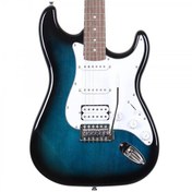Resim Madison MEG-2BLS Blue Burst Elektro Gitar (Kılıf ve Pena) 