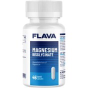 Resim FLAVA Magnesium Bisglycinat 45 Kapsül 